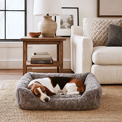 Kenwood Plush Cuddler Pet Bed