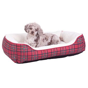 Kenwood Holiday Cuddler Plush Pet Bed