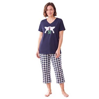 Only Necessities Plus Size Capri Pajamas
