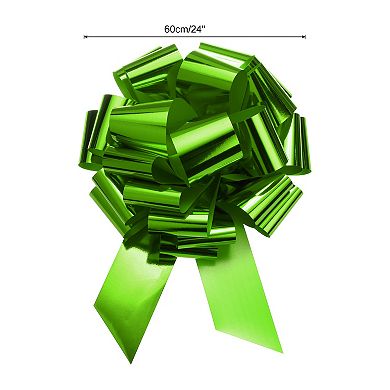 24 Inch Car Pull Bow Metallic Car Gift Wrapping Bows Ribbon for Wedding Car Baskets