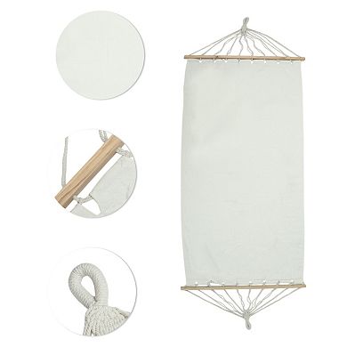 Durable Hammock for Outdoor White 1 Pc
