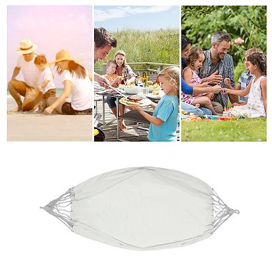 Durable Double Canvas Hammock for Outdoor 118.11" Length 1 Pc