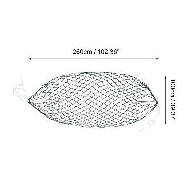 Durable Hammock with Storage Bag Bandage for Outdoor 102.36" Length Green 1 Pc