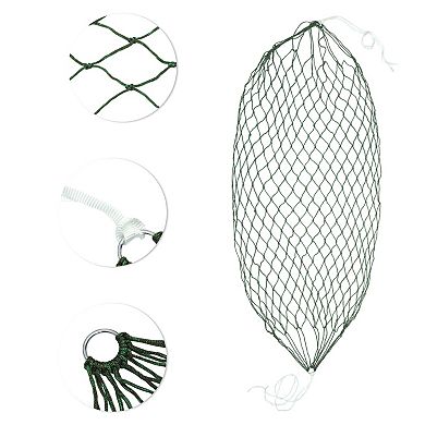 Durable Hammock with Storage Bag Bandage for Outdoor 102.36" Length Green 1 Pc