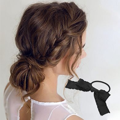 Fashion Bow Scrunchies Hair Ties 1 Pc