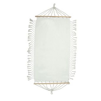 Durable Hammock for Outdoor 78.74"x39.37" White 1 pc