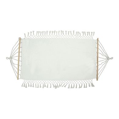 Durable Hammock for Outdoor 78.74"x39.37" White 1 Pc