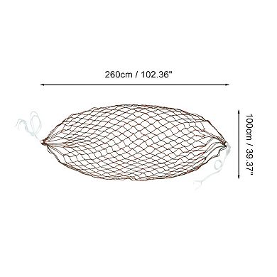 Durable Hammock with Storage Bag Bandage for Outdoor 102.36" Length Red 1 Pc