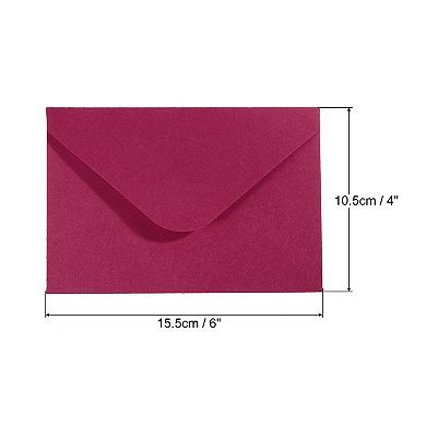 Mini Envelopes, 50 Pack Business Cards Envelope for Greeting Weddings