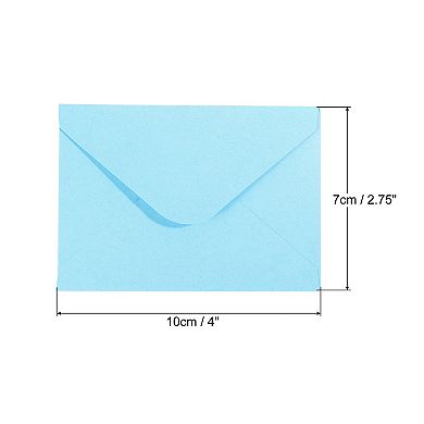 Mini Envelopes, 100 Pack Mini Business Card Envelope for Greeting Weddings