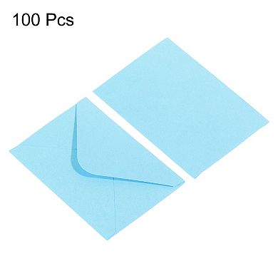 Mini Envelopes, 100 Pack Mini Business Card Envelope for Greeting Weddings