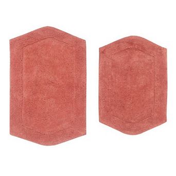 Home Weavers Waterford Collection 100% Cotton Tufted Bath Rug, Extra Soft & Absorbent Bath Rug