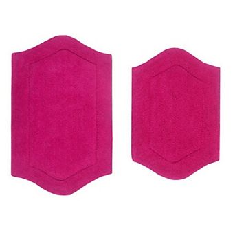 Home Weavers Waterford Collection 100% Cotton Tufted Bath Rug, Extra Soft & Absorbent Bath Rug