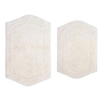 Home Weavers Waterford Collection 100% Cotton Tufted Bath Rug, Extra Soft & Absorbent Bath Rug