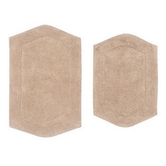 Home Weavers Waterford Collection 100% Cotton Tufted Bath Rug, Extra Soft & Absorbent Bath Rug