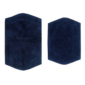 Home Weavers Waterford Collection 100% Cotton Tufted Bath Rug, Extra Soft & Absorbent Bath Rug