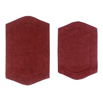 Home Weavers Waterford Collection 100% Cotton Tufted Bath Rug, Extra Soft & Absorbent Bath Rug