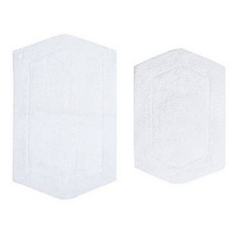 Home Weavers Waterford Collection 100% Cotton Tufted Bath Rug, Extra Soft & Absorbent Bath Rug