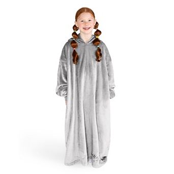 The Bare Homey - Wearable Blanket - Microplush Side Pockets, Long Length