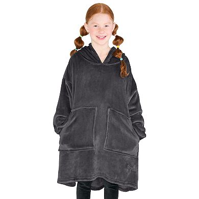 The Bare Homey - Wearable Blanket - Microplush Split Front Pocket