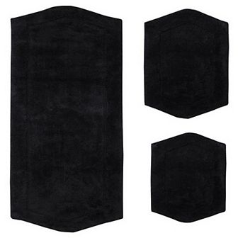 Home Weavers Waterford Collection 100% Cotton Tufted Bath Rug, Extra Soft & Absorbent Bath Rug