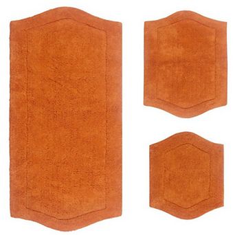 Home Weavers Waterford Collection 100% Cotton Tufted Bath Rug, Extra Soft & Absorbent Bath Rug