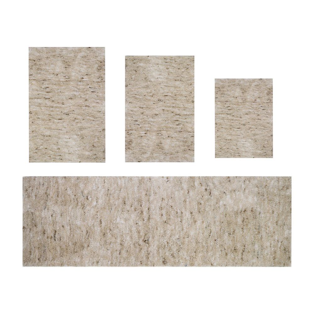 Home Weavers 100% Microfiber Bathroom Cloud Comfort Rug, Thick Plush ...