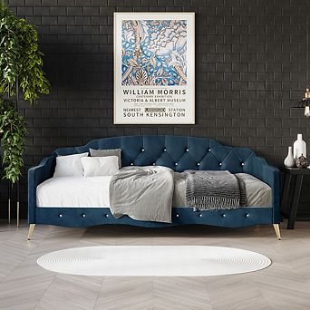 Twin Size Velvet Daybed