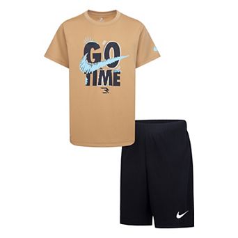 Boys 8-16 Nike 3BRAND by Russell Wilson "Go Time" Dri-FIT T-shirt & Shorts 2 pc Set