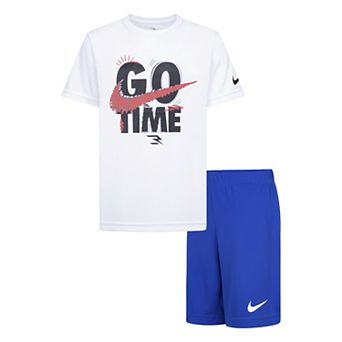 Boys 8-16 Nike 3BRAND by Russell Wilson "Go Time" Dri-FIT T-shirt & Shorts 2 pc Set