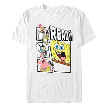 Big & Tall Nickelodeon SpongeBob SquarePants Team Ready Graphic Tee