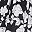 Black White Floral