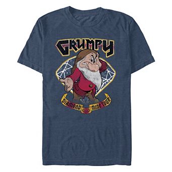 Disney Princess Snow White Grumpy Diamond Mine Tour Big & Tall Graphic Tee