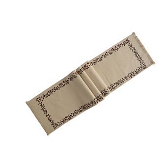 Mingle & Co. Berry Border Fringe Table Runner