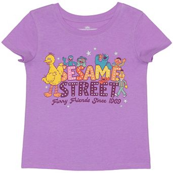 Baby & Toddler Girl Jumping Beans® Sesame Street Furry Friends Graphic Tee
