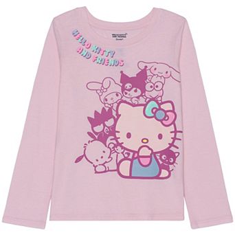 Girls 4-12 Jumping Beans® Sanrio Hello Kitty and Friends Long Sleeve Graphic Tee