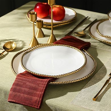 Christian Siriano New York® Akoya Porcelain 12-pc. Dinnerware Set