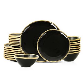 Christian Siriano New York® Akoya Porcelain 24 pc Dinnerware Set