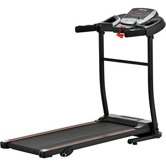 Merax Folding Treadmill With Pulse Sensor, 2.5 Hp Quiet Brushless Motor