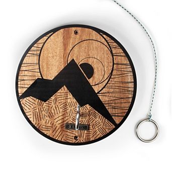 Wayfarer Hook and Ring - Mahogany