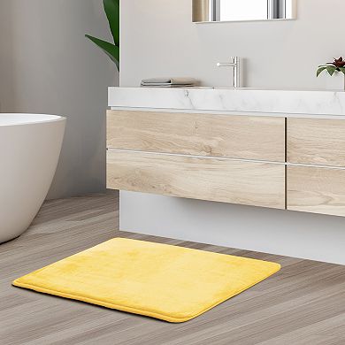 Ultra Soft Non-Slip Plush Memory Foam Bath Rug Collection