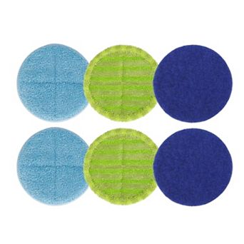 Microfiber Mop Replacement Pads Reusable Cleaning Mat 6 pc