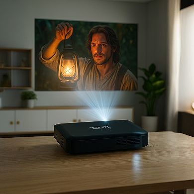 Pursonic Compact HD Projector Portable Big-Screen Entertainment Anywhere