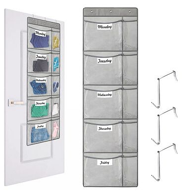 Over the Door Organizer Hanging Closet Storage