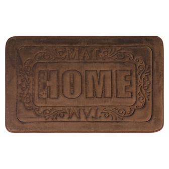 1 pc Absorbent Bathroom Rug, Soft Non Slip Mat, Rubber Backing Rugs for Shower Floor 20" x 32"