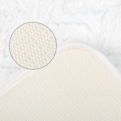 1Pc Bathroom Mat Soft Absorbent Non-Slip Backing Quick Dry Bath Floor Rugs 20" x 32"
