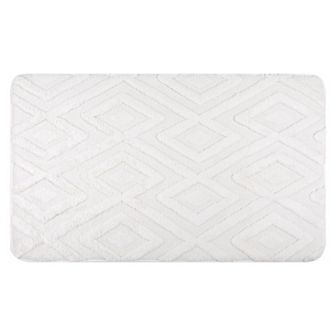 1 pc Geometric Pattern Bathroom Mats Soft Absorbent Non-Slip Dry Bath Rugs Home 16"x 24"