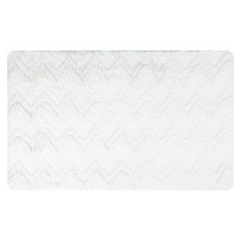 1 pc Bathroom Mat Soft Absorbent Non-Slip Backing Quick Dry Bath Floor Rugs Home 16"x 24"