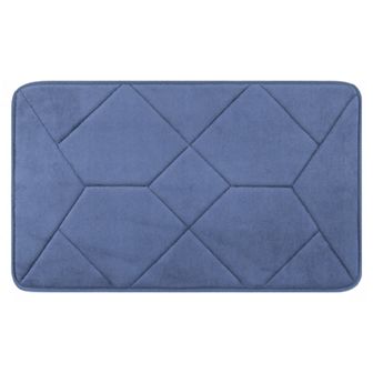 1 pc Memory Foam Absorbent Thick Bath Mats Quick Dry Comfy Non Slip Home Floor Shower Rugs 16"x24"