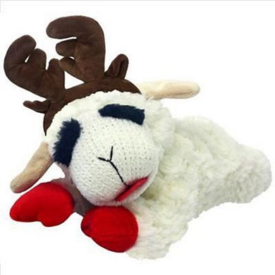 Multipet Holiday Lamb chop with Antlers
